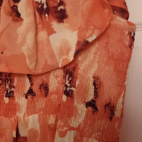 TORRID swim Mini ruffle lace trim coverup dress - Picture 2 of 6